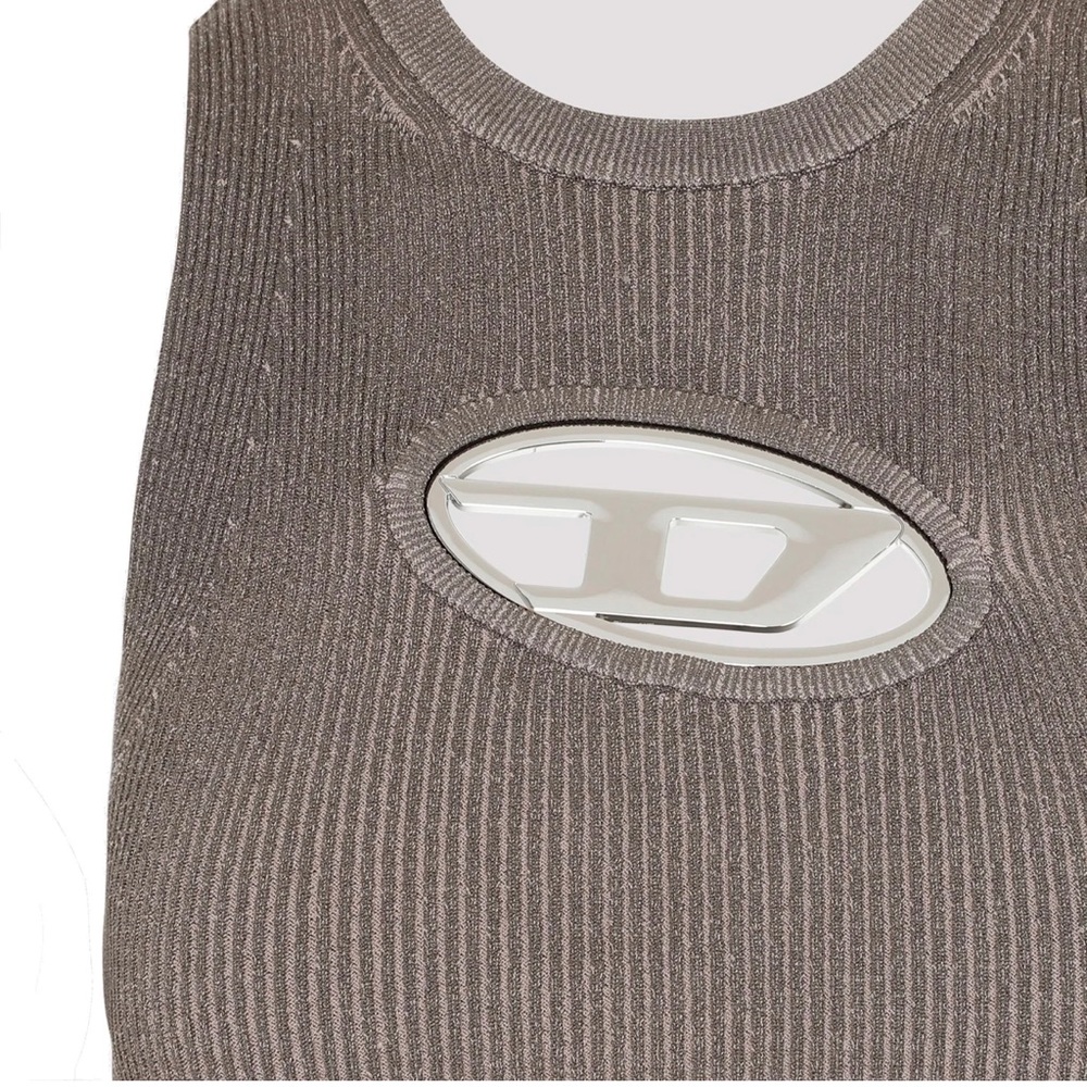 Diesel M-Onerva Ribbed-Knit Top - Picture 7 of 11